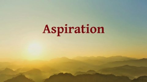 la puissance de la prière« Aspiration »