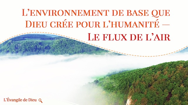 L’environnement de base que Dieu crée pour l’humanité — Le flux de l’air