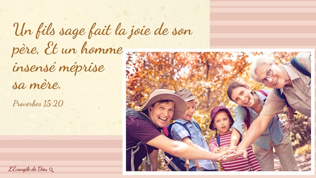 14 Versets Bibliques A Propos De Famille L Evangile De Dieu