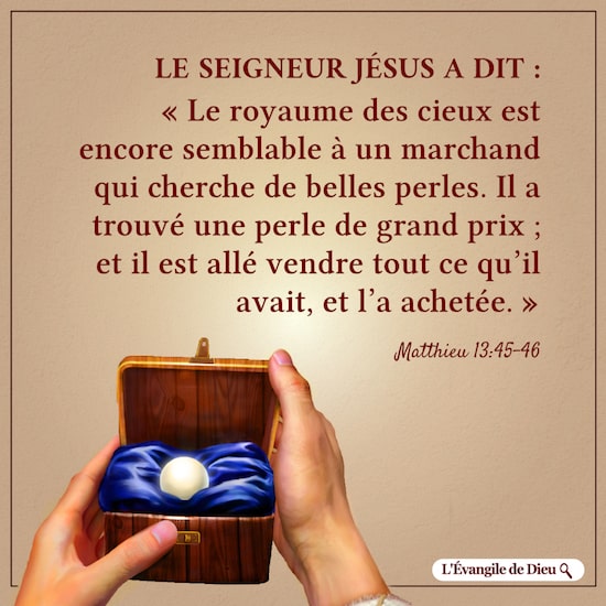 Évangile du jour — La parabole de la perle