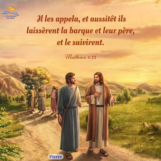 Évangile du jour — Suivre le Seigneur