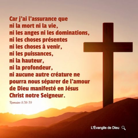 L’amour de Dieu manifesté en Jésus Christ notre Seigneur