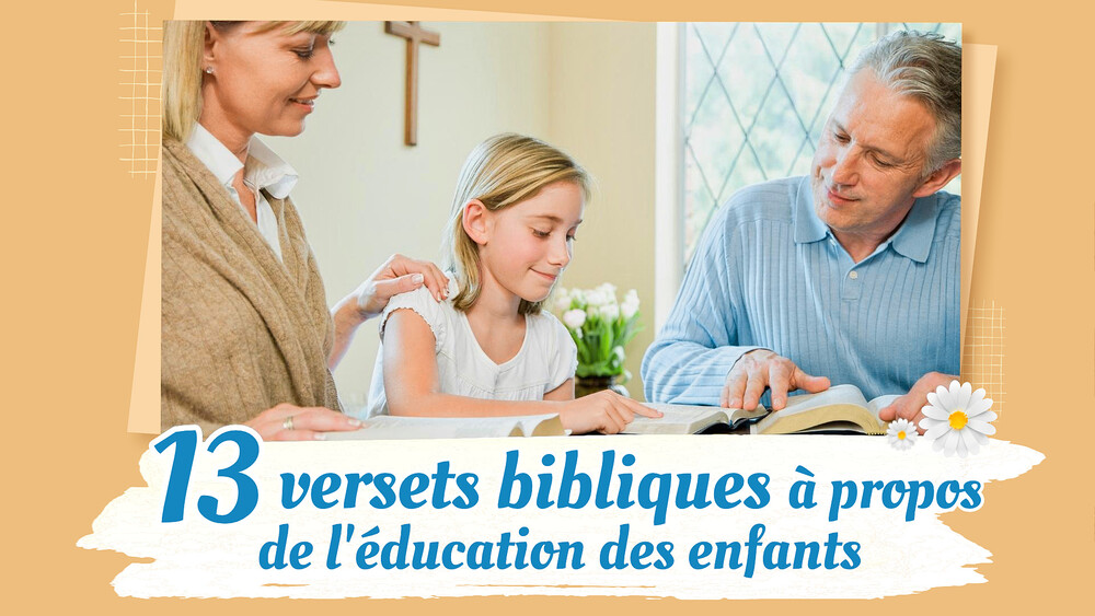 verset biblique sur l'éducation