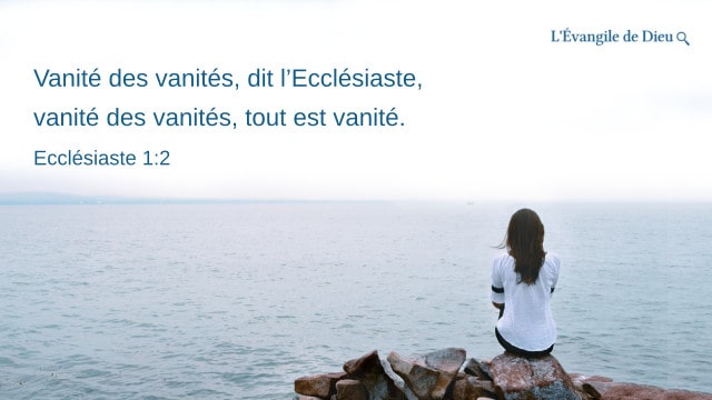 9 Versets bibliques sur la vide