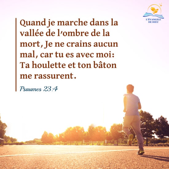 Psaumes 23:4 — Dieu est avec nous