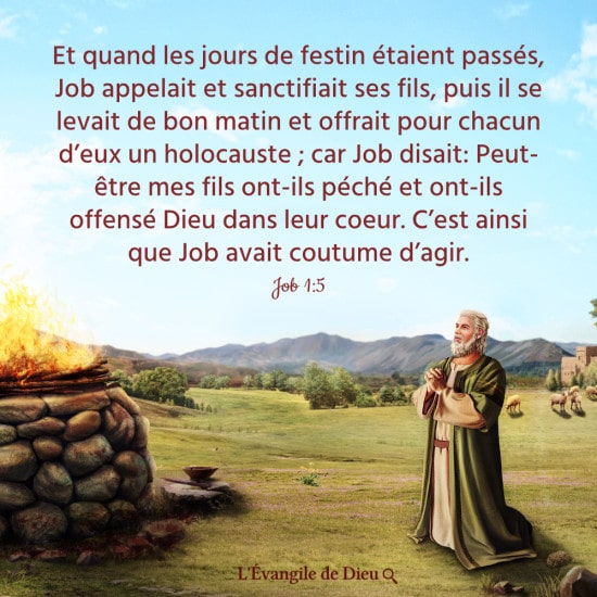 Évangile du jour — La vraie crainte de Dieu est dans le cœur de Job