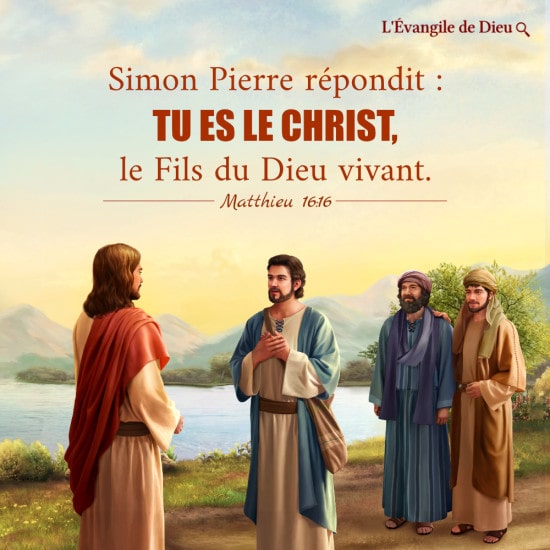 Évangile du jour — Comment Pierre a-t-il reconnu que le Seigneur Jésus est Christ 