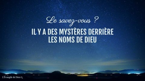 les noms de Dieu