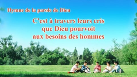 Musique chrétienne « C'est à travers leurs cris que Dieu pourvoit aux besoins des hommes »