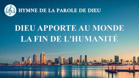 Dieu apporte au monde la fin de l'humanité