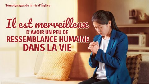 Il est merveilleux d'avoir un peu de ressemblance humaine dans la vie