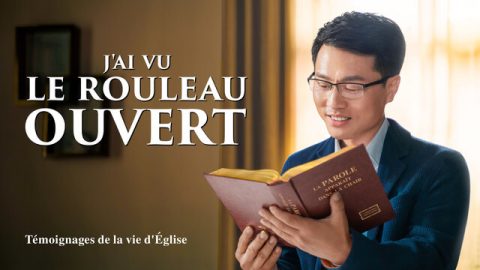 J'ai vu le rouleau ouvert