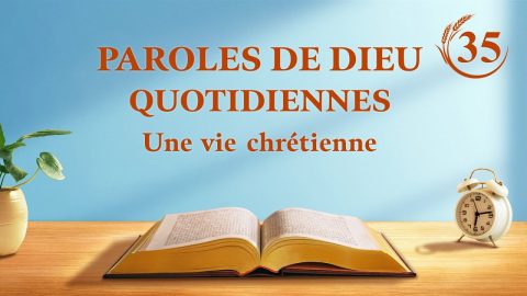 Tout est accompli par la parole de Dieu