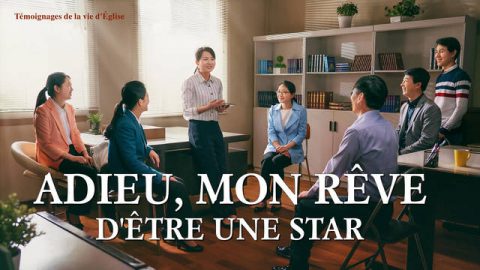 Adieu, mon rêve d'être une star